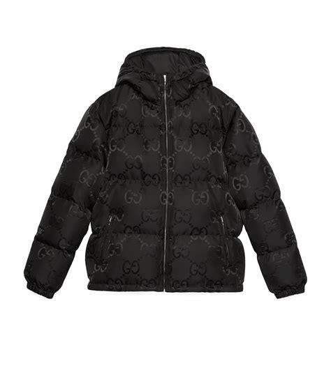 gucci womens puffer jacket|gucci short puffer jacket.